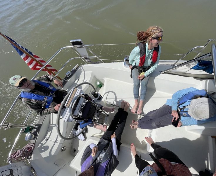 Petaluma river cruise crew