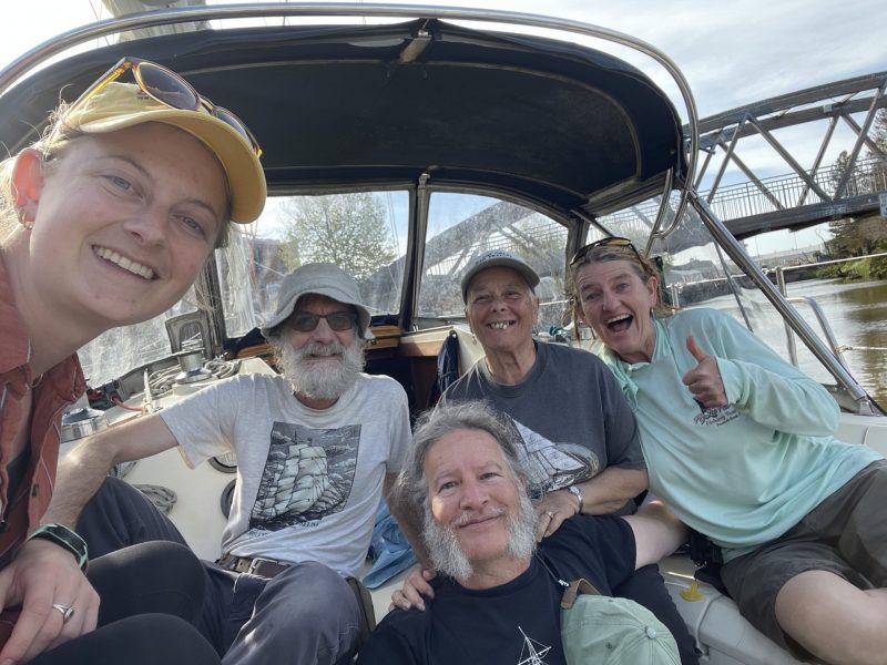 Petaluma river cruise crew