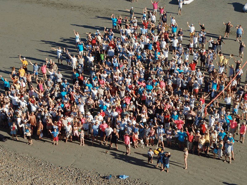 The Turtle Bay Beach party is one of many southbound socials.