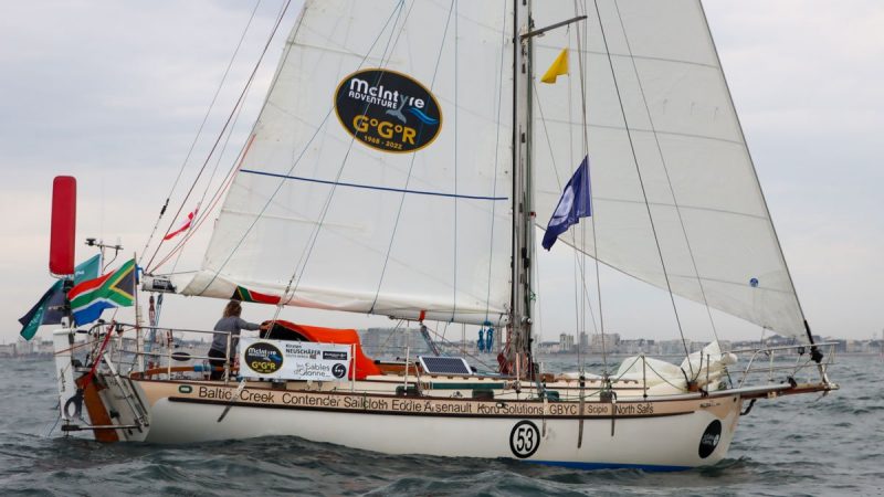 Kirsten Neuschäfer aboard Minnehaha