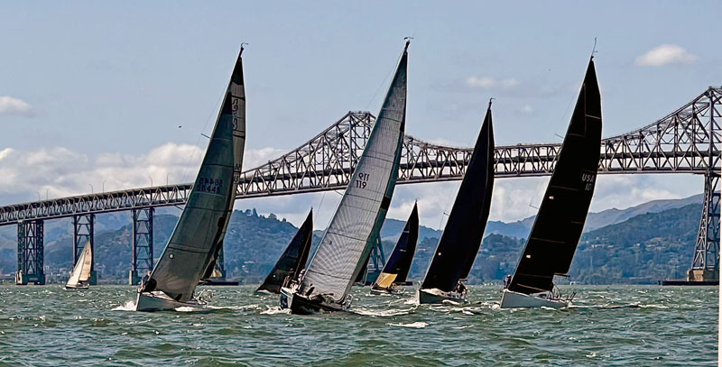 Fleet with Richmond Bridge