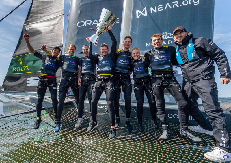 SailGP Team Australia Complete the Three-peat in San Francisco!