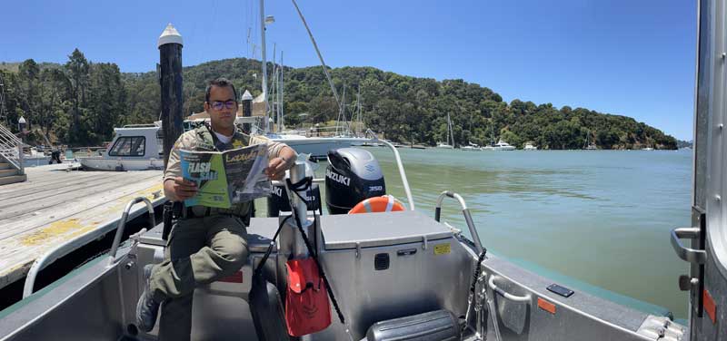 Marine County Marine Patrol unit Daniel-Aguiniga