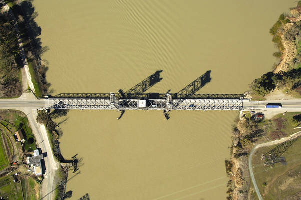 Delta Threemile slough lift-bridge