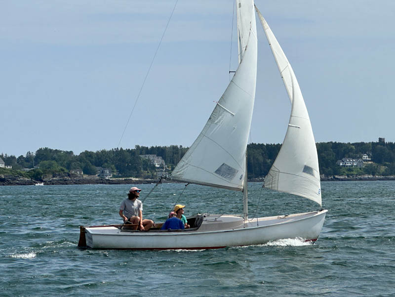 Sailing in Maine