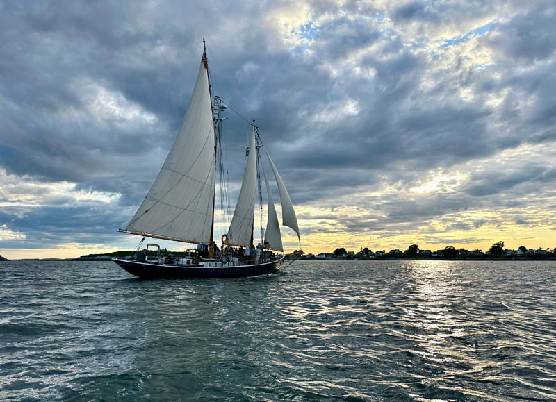 Sailing in Maine