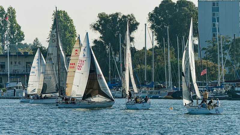 There's lots of racing on the estuary for anyone who wants to start crewing.