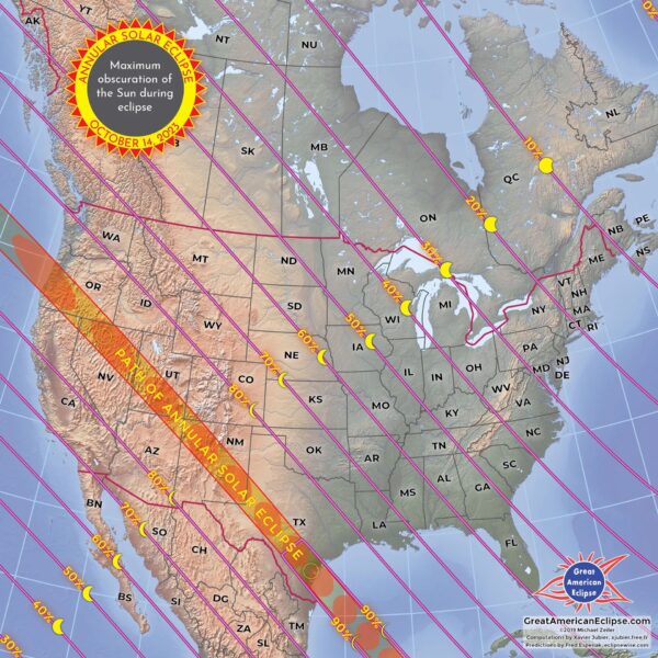 solar eclipse path across USA