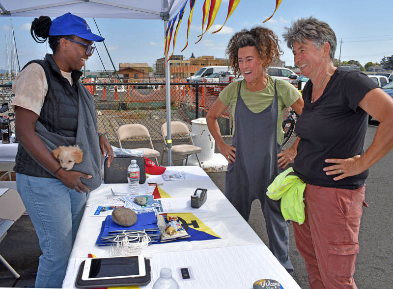 Island Yacht Club booth