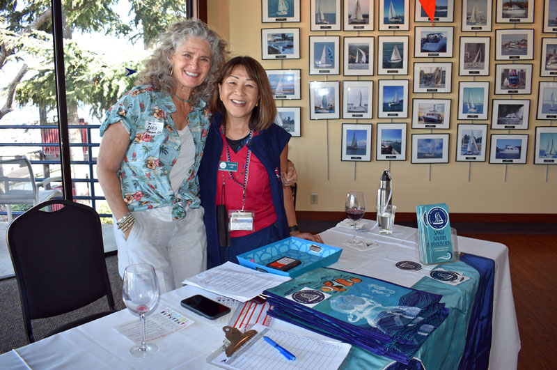 Single Sailors Association table at OYC