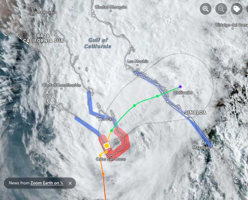 Hurricane Norma La Paz