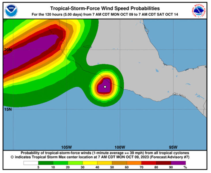 Tropical Storm Max