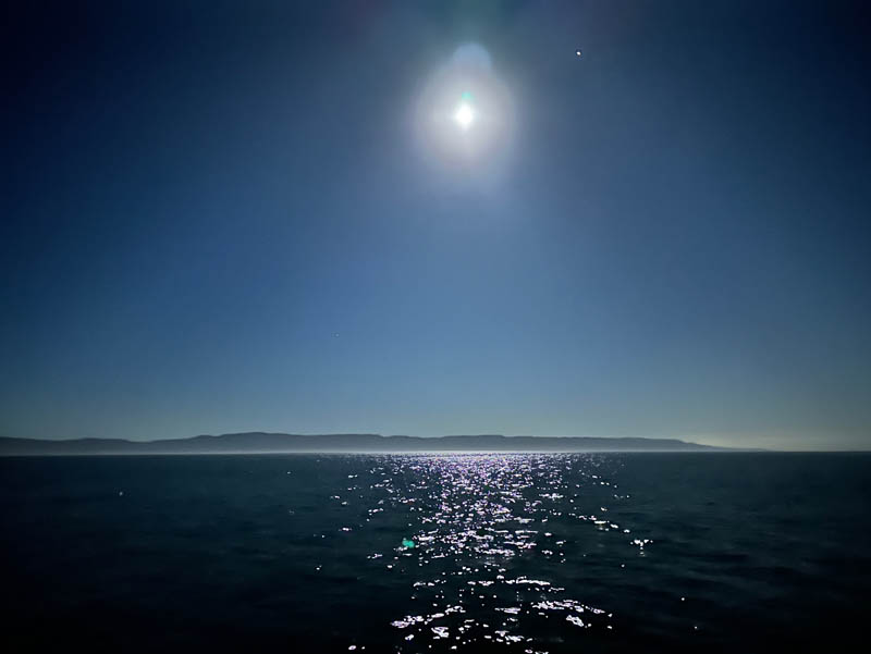 Full Moon Rising over Drake's Bay