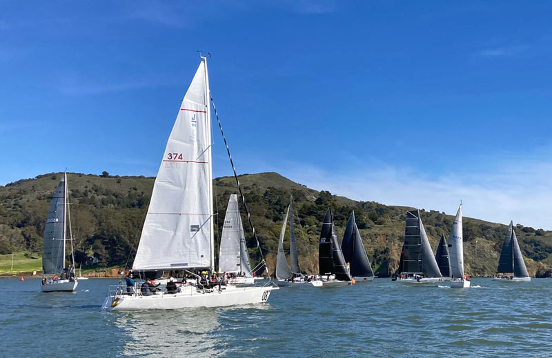 Point Knox race start