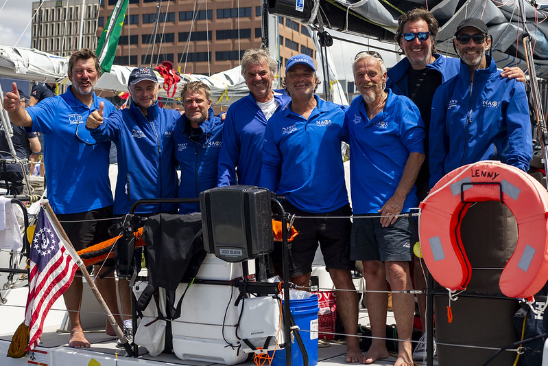 Lenny crew after Sydney Hobart Race