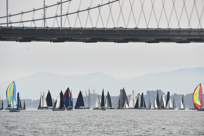 The Bay bridge restart. 