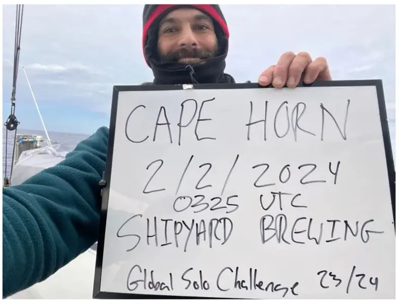 Ronnie Simpson on Shipyard Brewing Rounds Cape Horn