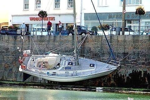 Caption contest sailboat hanging on wall