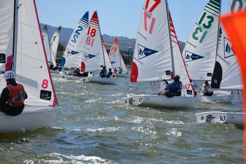 Breeze up at Northern California High School sailing