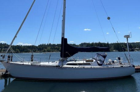 1-Calypso-port-side-water-line-to-mast-headB