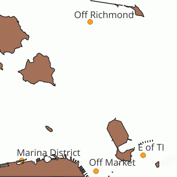 graphic of San Francisco Bay