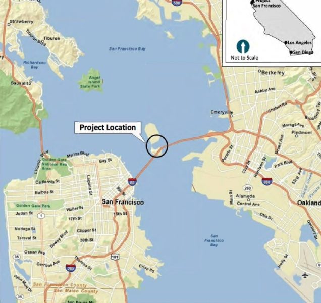 Treasure Island Marina project area