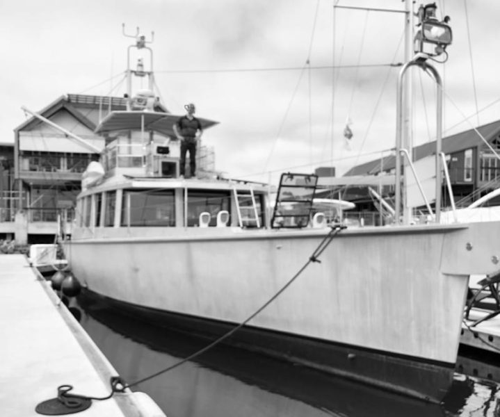 The Dashew 65 expedition vessel.