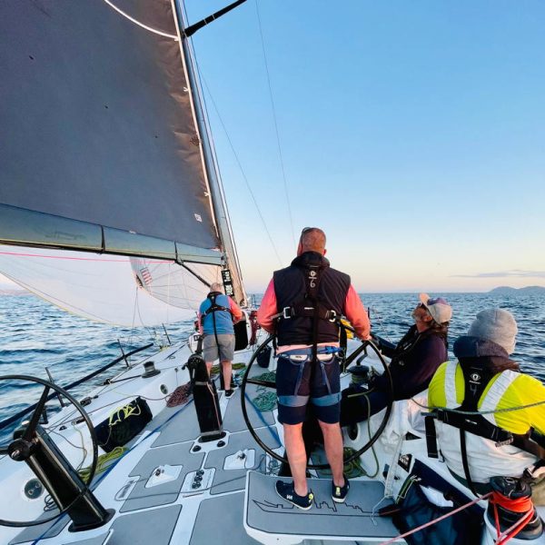 Favoinius 2 with some smooth downwind sailing.