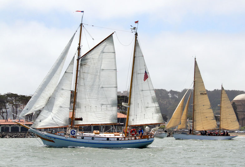 Sea Quest in front of StFYC