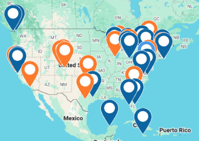 The map is filling up but there's still room for you.