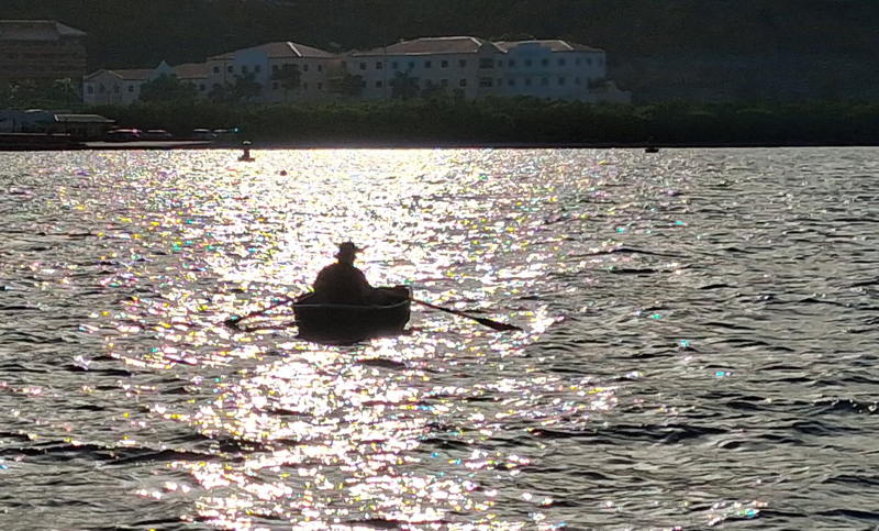 Dena Hankins and James Lane keep it it simple aboard their Baba 30 Cetacea.