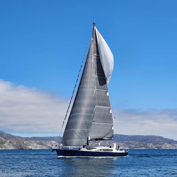 Phil Friedman's Sapphire Knight raced to Cat Harbor and also sailed the 2024 Baja Ha-Ha.