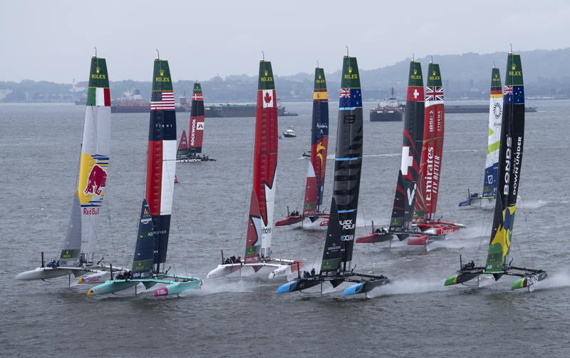 Team USA had a moment in first place. It didn't last.