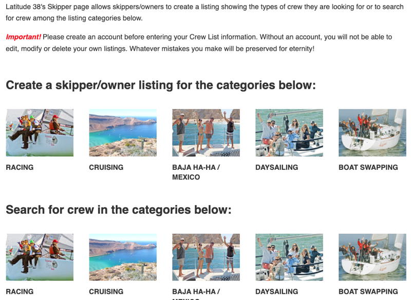 Check out all the different categories on our Crew List page.