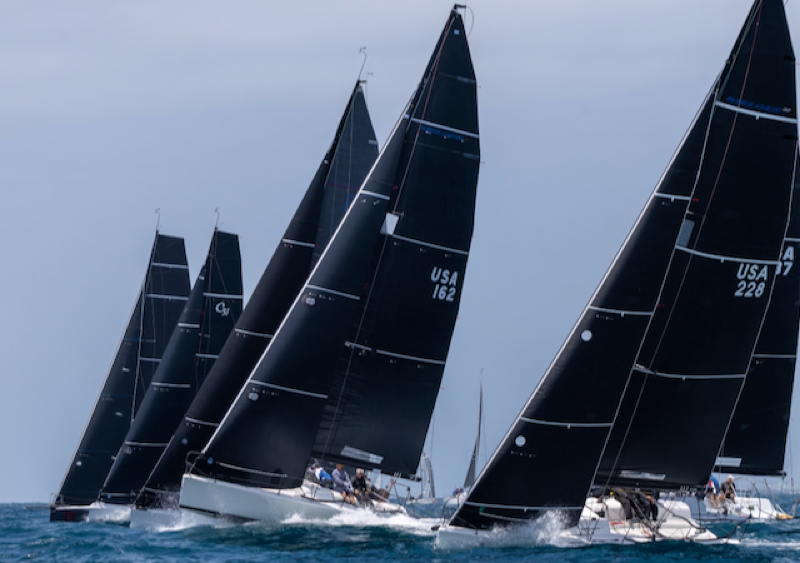 Long Beach served up excellent sailing to a close-quartered fleet.