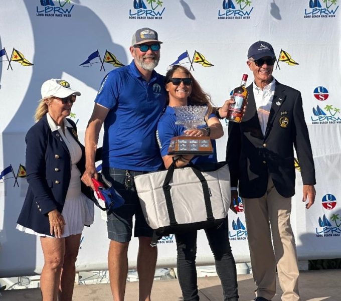 Rowan & Vikki Fennell took second on their Moore 24 Paramour.