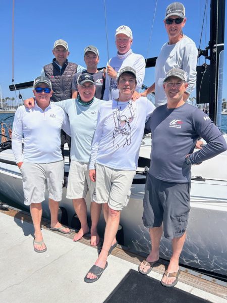 The Skeleton Key crew won the class and the J/111 Pacific Coast Championships.