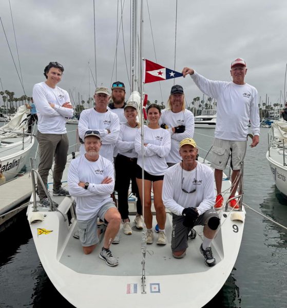 Tim Russell's Catalina 37 Team NeNe traveled for LBRW 2025.