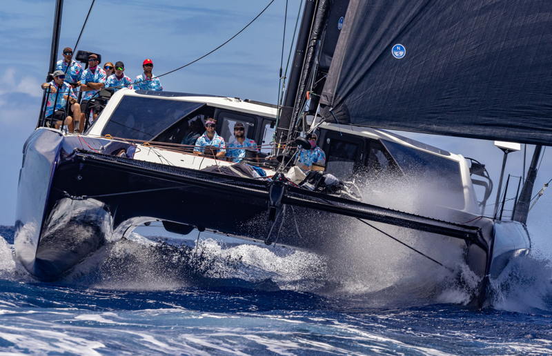 Don Wilson's Gunboat 68 Convexity2 was the fast cat to the islands this year.