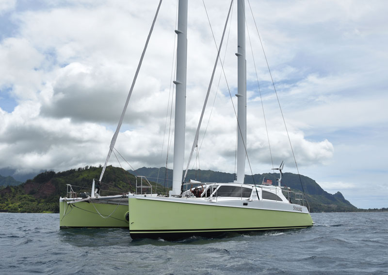 Starship in Hanalei Bay