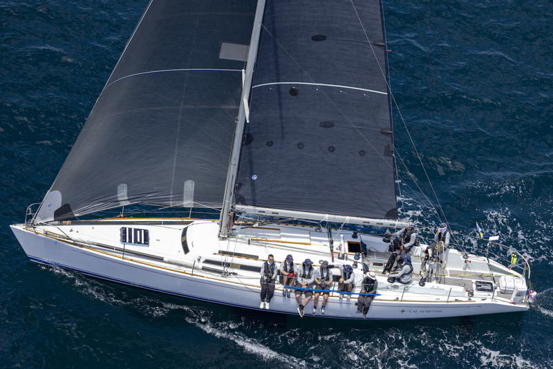 Thursday's starters faced lighter breezes and a harder time getting offshore.