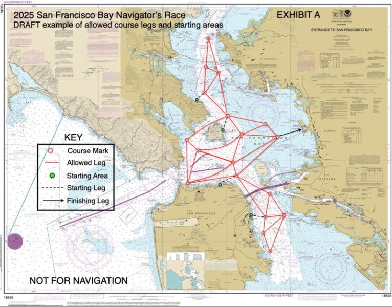 The San Francisco Navigators Race is a unique new challenge for Bay Area racers and navigators.