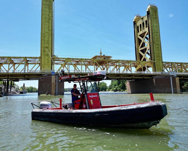 Captain Robert Fassett from TowBoatUS Sacramento provides on-water towing, soft ungrounding, battery jump and fuel drop-off services