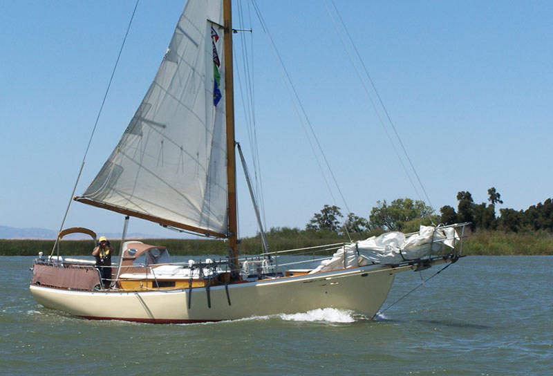 Jeff's custom 33' cutter Annie.