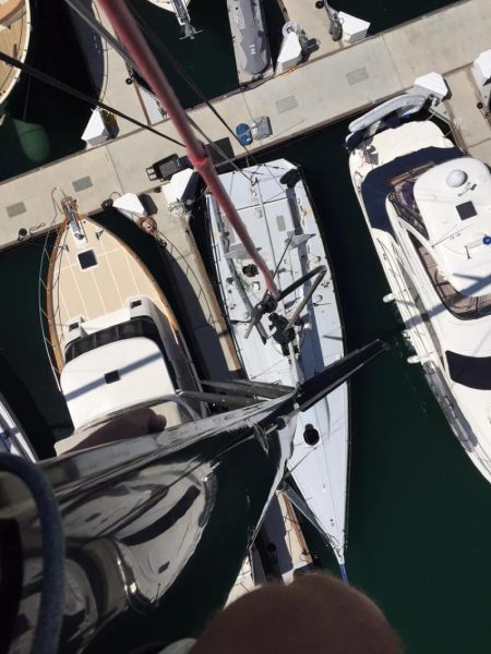 Riggers go to great heights to serve their customers.