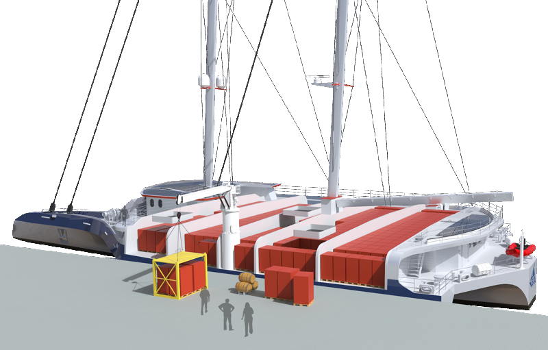 The unique cargo system will aid in the efficiency of the system.