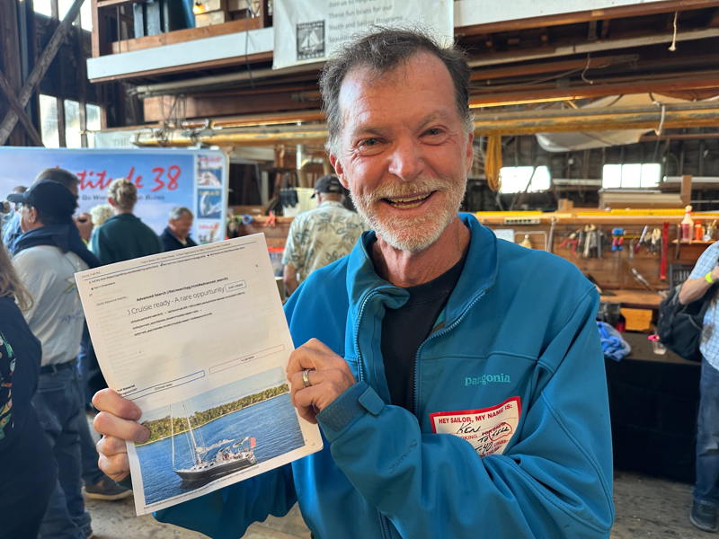 Ken Austin just returned from sailing his J/40 Mimosa from San Francisco to New Caledonia where the boat is for sale - ready to go for $87,000.