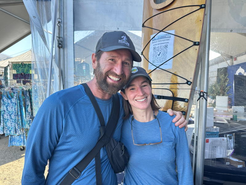 James Fahlbusch and Margaret Kroll are the new owners of the yellow Olson 25 Alzora.