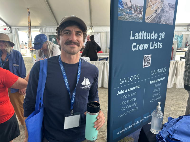 We met teacher Matt Kurkjian who works with the Matthew Turner and sails his Ericson 27 out of Berkeley Marina.