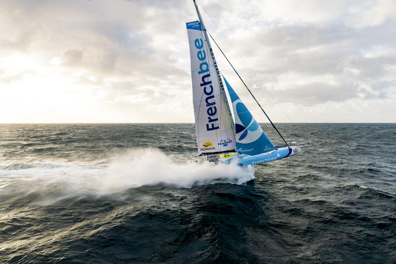 Ocean Planet Energy equipped Sebastian Simon of Groupe Dubreuil finished 3rd in the last Vendee Globe.